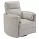 Radius Florence Ivory Cordless Swivel Glider Power Recliner