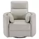 Radius Florence Ivory Cordless Swivel Glider Power Recliner