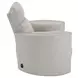 Radius Florence Ivory Cordless Swivel Glider Power Recliner