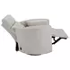 Radius Florence Ivory Cordless Swivel Glider Power Recliner