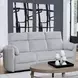 Radius Mega Grey 88" Power Reclining Sofa