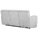 Radius Mega Grey 88" Power Reclining Sofa