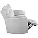 Radius Mega Grey 88" Power Reclining Sofa