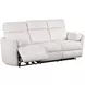 Radius Mega Ivory 88" Power Reclining Sofa