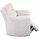 Radius Mega Ivory 88" Power Reclining Sofa