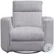 Arc Mega Grey Swivel Power Glider Recliner