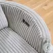 Arc Mega Grey Glider Power Reclining Console Loveseat
