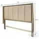 Vista Verde Muted Earth Tones and Clay King Upholstered Headboard