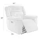 Richland Bristol Grey Power Recliner With Power Headrest