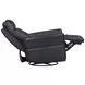 Remmington Vintage Slate Leather Swivel Glider Power Recliner