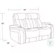 Vanderbilt Midnight Power Reclining Loveseat