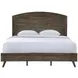 Rex Walnut King Panel Bed