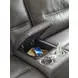 Spartacus Haze 6 Piece Performance Fabric Power Reclining Sectional