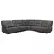 Spartacus Haze 6 Piece Performance Fabric Power Reclining Sectional