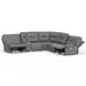 Spartacus Haze 6 Piece Performance Fabric Power Reclining Sectional