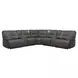 Spartacus Haze Performance Fabric 7 Piece Modular Power Reclining Sectional