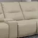 Spartacus Oyster Performance Fabric 7 Piece Modular Power Reclining Sectional