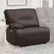 Spartacus Chocolate Performance Fabric 7 Piece Modular Power Reclining Sectional