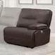 Spartacus Chocolate Performance Fabric 7 Piece Modular Power Reclining Sectional
