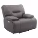 Spartacus Haze Performance Fabric Power Recliner with Power Headrest