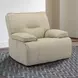 Spartacus Oyster Power Recliner with Power Headrest