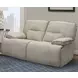 Spartacus Oyster Dual Performance Fabric 65" Power Reclining Loveseat with Power Headrest