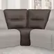 Spartacus Chocolate Performance Fabric 7 Piece Modular Power Reclining Sectional
