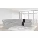 Spartacus Black Performance Fabric 7 Piece Modular Power Reclining Sectional