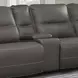 Spartacus Haze Performance Fabric 7 Piece Modular Power Reclining Sectional