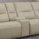 Spartacus Oyster Performance Fabric 7 Piece Modular Power Reclining Sectional
