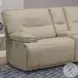 Spartacus Oyster 6 Piece Performance Fabric Power Reclining Sectional