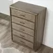 Sonoma Gray 5 Drawers Chest