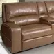 Swift Bourbon Leather 7 Piece Modular Power Reclining Sectional