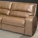 Swift Bourbon Leather 7 Piece Modular Power Reclining Sectional