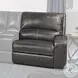 Fleet Twilight Leather 6 Piece Modular Power Reclining Sectional