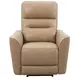 Taylor Brazilian Cappuccino Leather Zero Gravity Power Recliner