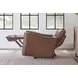 Taylor Brazilian Cocoa Leather Zero Gravity Power Recliner