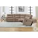 Theon Stokes Toffee Reclining Sectional