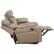 Theon Stokes Toffee Performance Fabric 65" Reclining Loveseat