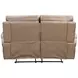 Theon Stokes Toffee Performance Fabric 65" Reclining Loveseat