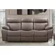 Thorne Stokes Toffee Performance Fabric Reclining Sofa with Drop Down Table