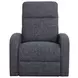 Thriller Natural Beauty Denim Power Swivel Glider Recliner