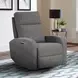 Thriller Natural Beauty Grey Power Swivel Glider Recliner