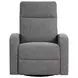 Thriller Natural Beauty Grey Power Swivel Glider Recliner