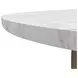 Verge Bronze Metallic and White Marble Top Cocktail Table