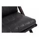Preston Black Leather Upholstered Accent Chair