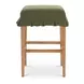 Anna Green Upholstered Counter Height Stool