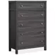 Meadowrise Raisin Black Panel Bedroom Set