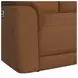 Walker Butternut Leather 86" Power Reclining Sofa with USB Charging