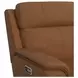 Walker Butternut Leather 86" Power Reclining Sofa with USB Charging